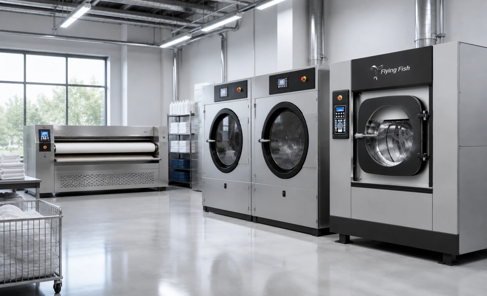 Pusat Peralatan Mesin Laundry Industri