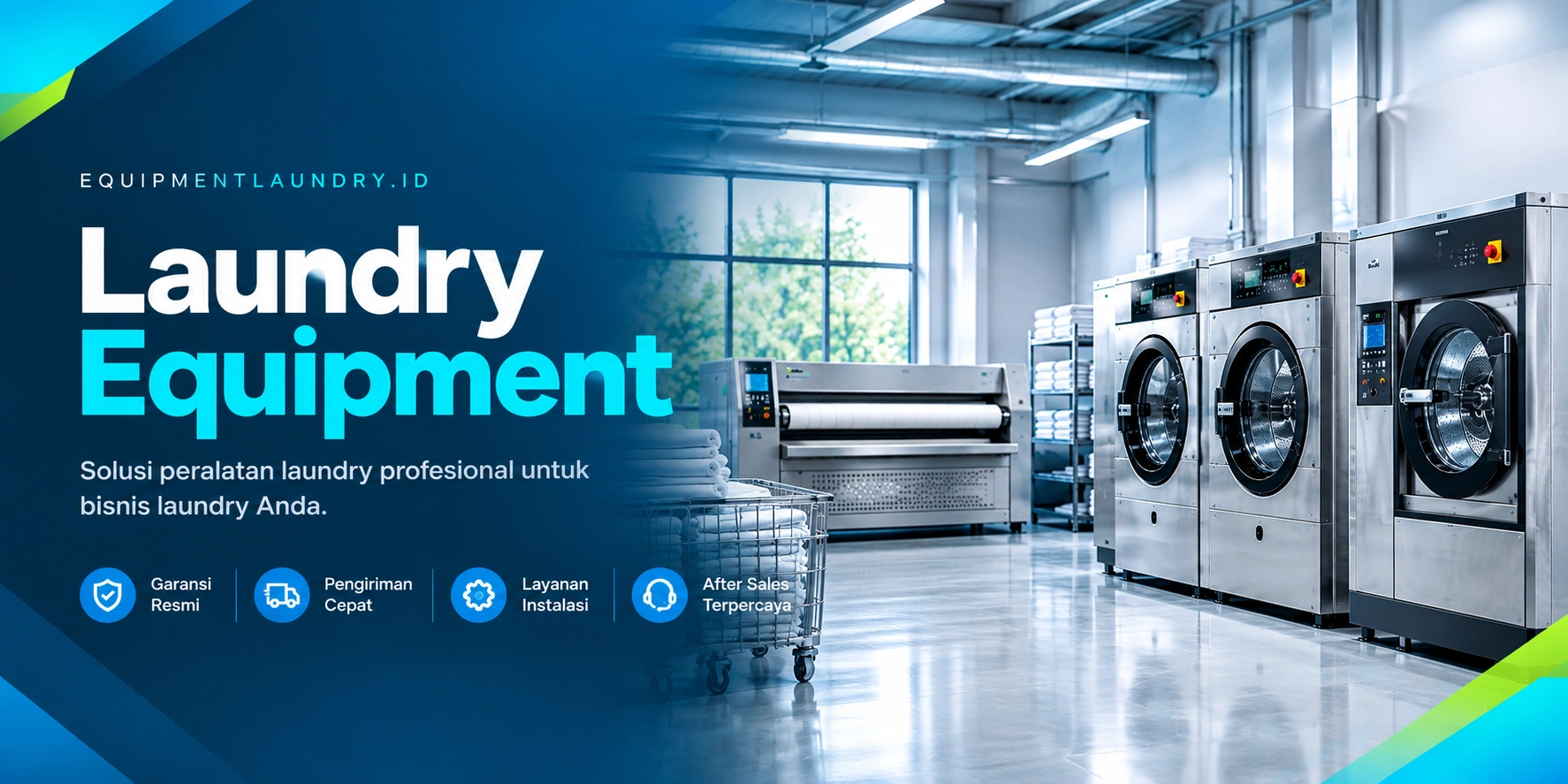 Pusat Peralatan Mesin Laundry